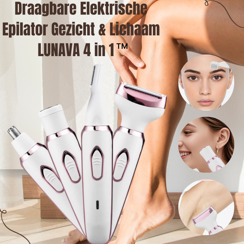 LUNAVA™ 4-in-1 Epilator