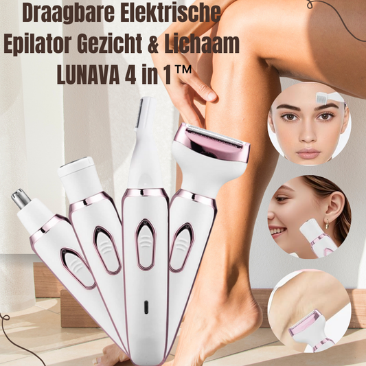 LUNAVA™ 4-in-1 Epilator